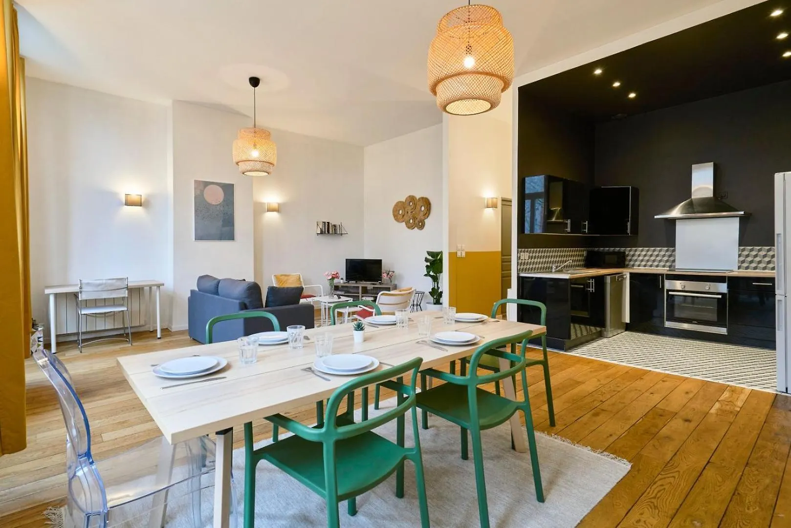 شقة Charming Flats On The Grand Boulevard ليل