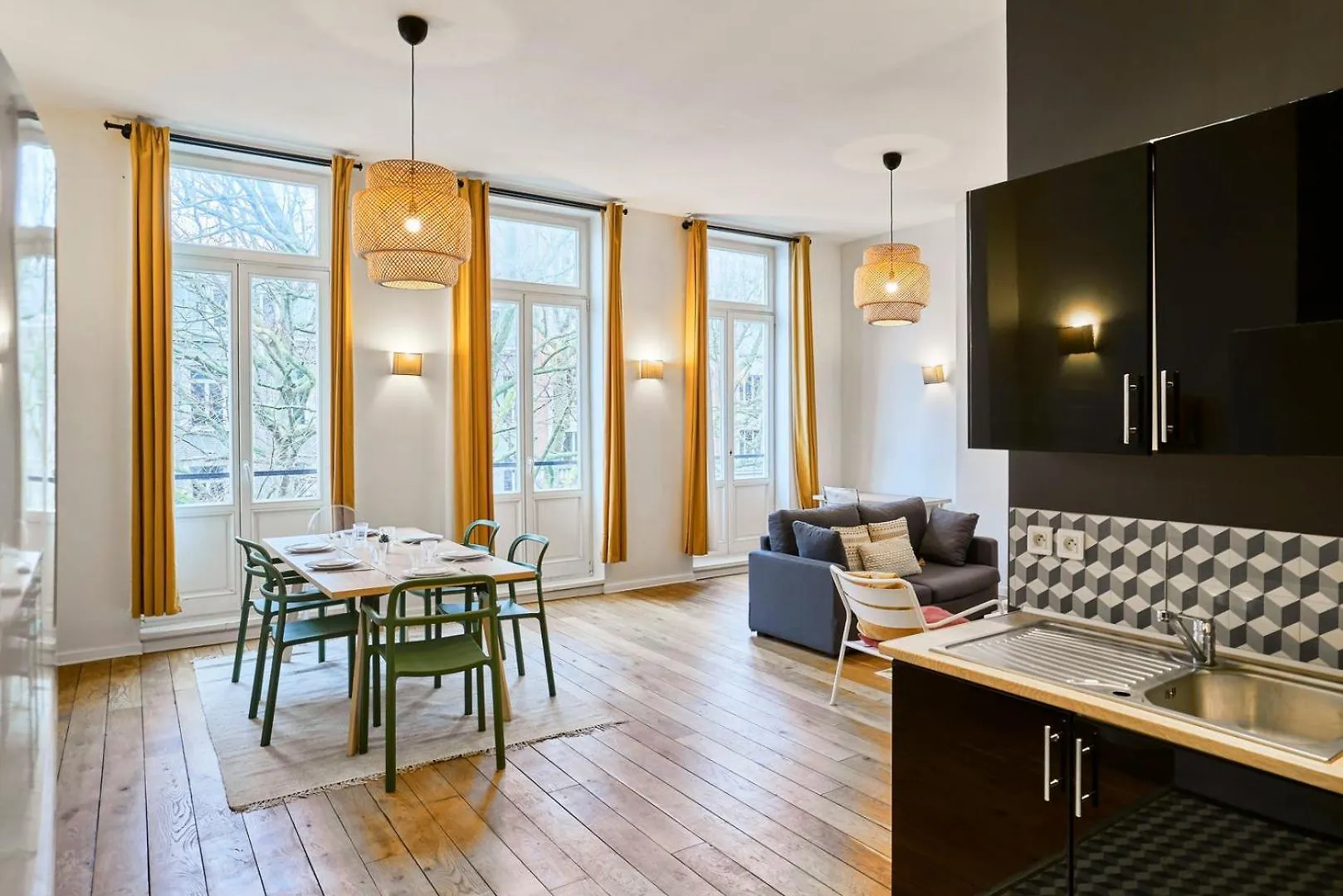 شقة Charming Flats On The Grand Boulevard ليل